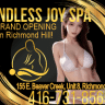 Endless Joy Spa 155 East Beaver Creek, Unit 8 Richmond Hill, ON L4B 2N1 ☎ 416-731-8565 ☎