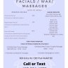 Facials , Waxing & Massages ! Private & Comfortable /AJAX